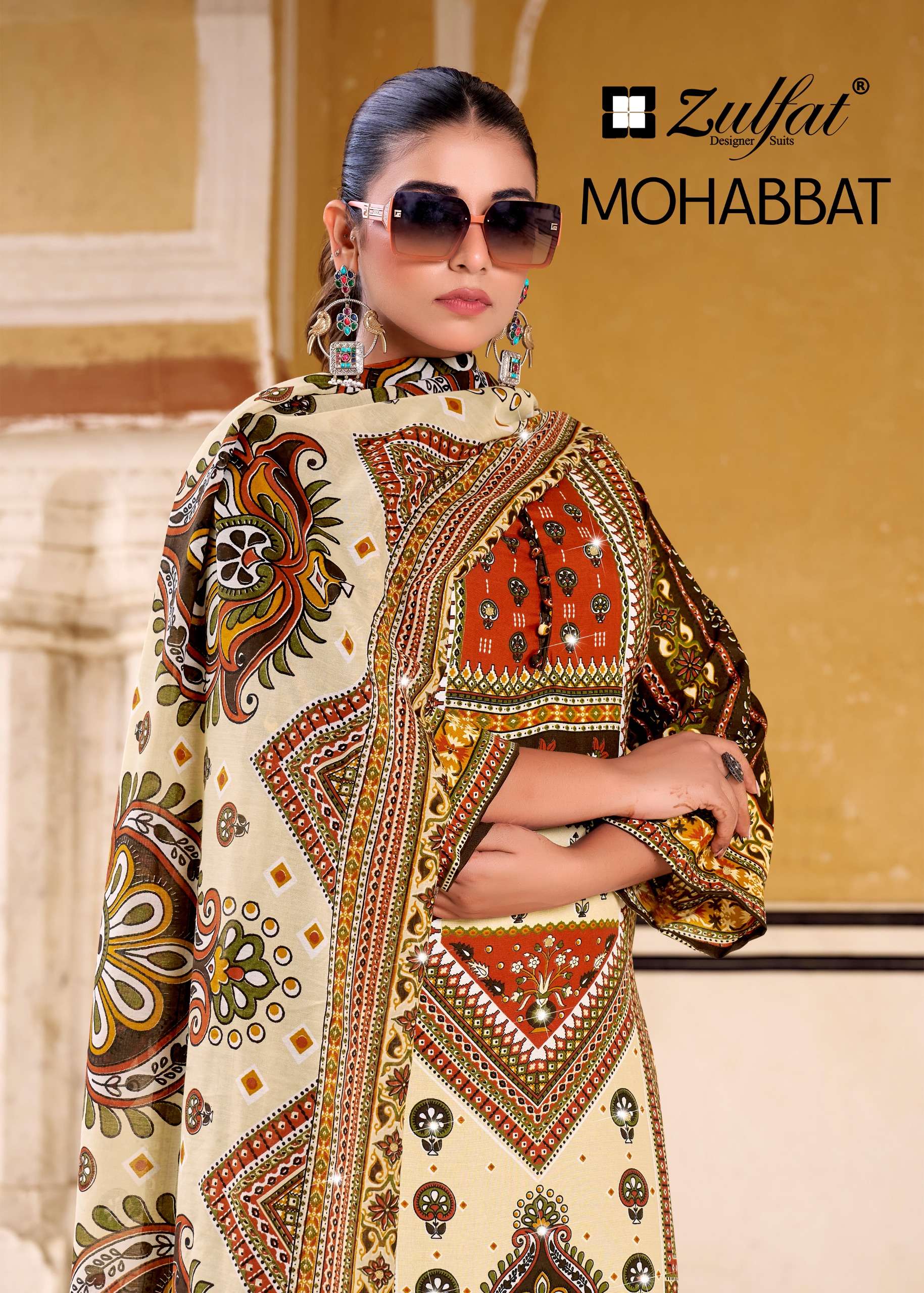 MOHABBAT BY ZULFAT DESIGNER SUITS